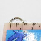 ห่วงเหล็กตัว D  ขนาด 10 mm  บรรจุ 100 อัน สีนิเกิ้ล รูป 3