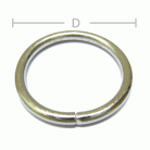 ห่วงเหล็กกลม ขนาด 1.2 นิ้ว บรรจุ 100 อัน สีนิเกิ้ล รูป 2