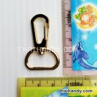 คอหมาโลหะ ตัวซี ขนาด 2x4.32 cm  บรรจุ 10 อัน สีทอง รูป 2