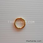 ห่วงเหล็กกลม ขนาด 0.8 นิ้ว บรรจุ 100 อัน สีทอง รูป 2