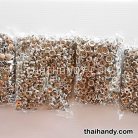 กระดุมแป๊กเหล็ก ขนาดหน้ากว้าง 15 mm (7N) บรรจุ 100 ชุด สีนิเกิ้ล