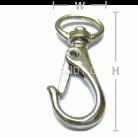 คอหมาโลหะ ตะขอ ขนาด 1.83x4.2 cm  บรรจุ 10 อัน สีทอง รูป 3