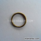 ห่วงเหล็กกลม ขนาด 1.2 นิ้ว บรรจุ 100 อัน สีทองรมดำ รูป 2