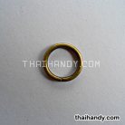 ห่วงเหล็กกลม ขนาด 0.8 นิ้ว บรรจุ 100 อัน สีทองรมดำ รูป 2