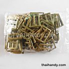 ตัวปรับสายโลหะ 2 ช่อง ขนาด 1.2 นิ้ว บรรจุ 100 อัน สีทองรมดำ