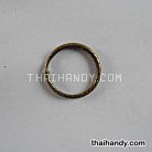 ห่วงพวงกุญแจลายหนา เฉพาะห่วง ขนาด 2.9 cm  บรรจุ 500 อัน สีทองรมดำ รูป 2