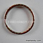 ห่วงพวงกุญแจลายหนา เฉพาะห่วง ขนาด 3.3 cm  บรรจุ 500 อัน สีนิเกิ้ล รูป 3