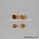 กระดุมแป๊กเหล็ก ขนาดหน้ากว้าง 13 mm (vt5) บรรจุ 720 ชุด สีทอง รูป 2