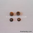 กระดุมแป๊กเหล็ก ขนาดหน้ากว้าง 13 mm (vt5) บรรจุ 100 ชุด สีทองรมดำ รูป 2