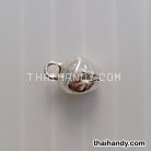 กระพรวนเหล็ก เงา ขนาด 6 mm  บรรจุ 500 อัน สีเงิน รูป 3