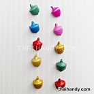 กระพรวนเหล็ก เงา ขนาด 8 mm  บรรจุ 100 อัน สีคละสี รูป 2