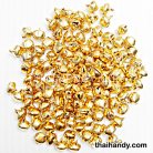 กระพรวนเหล็ก เงา ขนาด 8 mm  บรรจุ 500 อัน สีทอง รูป 2