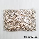 กระพรวนเหล็ก เงา ขนาด 8 mm  บรรจุ 1000 อัน สีเงิน