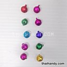 กระพรวนเหล็ก เงา ขนาด 10 mm  บรรจุ 100 อัน สีคละสี รูป 2