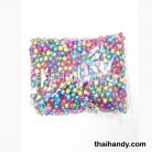 กระพรวนเหล็ก เงา ขนาด 10 mm  บรรจุ 500 อัน สีคละสี