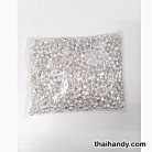 กระพรวนเหล็ก เงา ขนาด 10 mm  บรรจุ 500 อัน สีเงิน