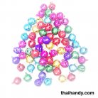 กระพรวนเหล็ก เงา ขนาด 10 mm  บรรจุ 1000 อัน สีคละสี รูป 2