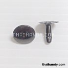 ตะปูย้ำหน้าเดียว หน้ากว้าง 13 มิล ขนาดขายาว 12 mm  บรรจุ 1000 คู่ สีดำเงา รูป 2