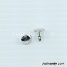ตะปูย้ำสองหน้า หน้ากว้าง 8 มิล ขนาดขายาว 8 mm  บรรจุ 100 ชุด สีนิเกิ้ล รูป 2
