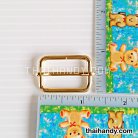 ตัวปรับสายโลหะ 2 ช่อง ขนาด 1 นิ้ว บรรจุ 20 อัน สีทอง รูป 3