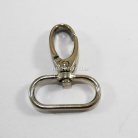 คอหมาโลหะ แฟชั่น ขนาด 2.5x4.5 cm  บรรจุ 1 อัน สีนิเกิ้ล