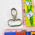 คอหมาโลหะ แฟชั่น ขนาด 2.5x4.5 cm  บรรจุ 1 อัน สีนิเกิ้ล รูป 2