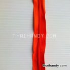 รางผ้าซิปเฉพาะรางซิป ฟันไนลอน ขนาดเบอร์ 5  บรรจุ 1 เมตร สีส้ม