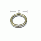 ห่วงเหล็กกลม ขนาด 0.8 นิ้ว บรรจุ 2 อัน สีนิเกิ้ล รูป 3