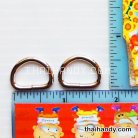 ห่วงเหล็กตัว D  ขนาด 0.5 นิ้ว บรรจุ 2 อัน สีนิเกิ้ล รูป 2