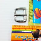 หัวเข็มขัดสี่เหลี่ยม โลหะ ขนาด 1.8 X2.2 cm  บรรจุ 10 อัน สีนิเกิ้ล รูป 3