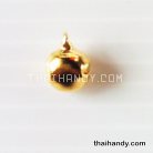 กระพรวนเหล็ก เงา ขนาด 10 mm  บรรจุ 10 อัน สีทอง รูป 3