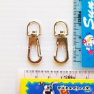 คอหมาโลหะ ตะขอซี ขนาด 1.21x3.3 cm  บรรจุ 10 อัน สีนิเกิ้ล รูป 2