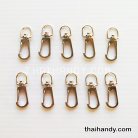 คอหมาโลหะ ตะขอซี ขนาด 1.21x3.3 cm  บรรจุ 100 อัน สีนิเกิ้ล รูป 2