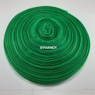 สายผ้า-ผ้ากุ๊น PP  ลายเวอร์จิ้น ขนาด 1 นิ้ว บรรจุ 50 เมตร สีเขียวใบไม้