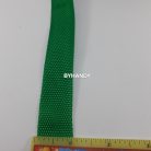 สายผ้า-ผ้ากุ๊น PP  ลายเวอร์จิ้น ขนาด 1 นิ้ว บรรจุ 50 เมตร สีเขียวใบไม้ รูป 3