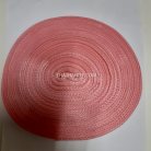 สายผ้า-ผ้ากุ๊น PP  ลายเวอร์จิ้น ขนาด 1 นิ้ว บรรจุ 50 เมตร สีชมพูสด