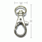 คอหมาโลหะ ดีด ขนาด 1x3.3 cm  บรรจุ 10 อัน สีทองรมดำ รูป 3
