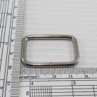 ห่วงเหล็กสี่เหลี่ยม ขนาด 1.2 นิ้ว บรรจุ 20 อัน สีนิเกิ้ล รูป 2