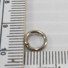 ห่วงเหล็กกลม ขนาด 8 mm  บรรจุ 10 อัน สีนิเกิ้ล รูป 2