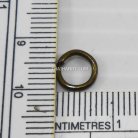 ห่วงเหล็กกลม ขนาด 8 mm  บรรจุ 10 อัน สีทองรมดำ รูป 2