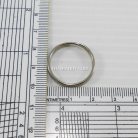 ห่วงพวงกุญแจ เฉพาะห่วง ขนาด 2 cm  บรรจุ 100 อัน สีนิเกิ้ล รูป 2