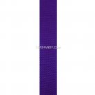 สายผ้า-ผ้ากุ๊น PP  ลายเวอร์จิ้น ขนาด 1 นิ้ว บรรจุ 1 เมตร สีม่วงเข้ม