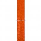 สายผ้า-ผ้ากุ๊น PP  ลายเวอร์จิ้น ขนาด 1 นิ้ว บรรจุ 50 เมตร สีส้ม รูป 3