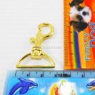 คอหมาโลหะ ปากโค้ง ขนาด 2.5x4.21 cm  บรรจุ 10 อัน สีทอง รูป 2