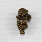 กระดุมแป๊กเหล็ก ขนาดแฟนซี (vt5) บรรจุ 100 ชุด สีทองรมดำ รูป 3