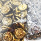 กระดุมแป๊กเหล็ก ขนาดแฟนซี (vt5) บรรจุ 100 ชุด สีทองรมดำ รูป 2