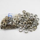 ตาไก่ เหล็ก ขนาด 11 mm (25) บรรจุ 5 กุรุส (720 ชุด) สีนิเกิ้ล รูป 2