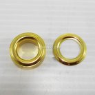 ตาไก่ เหล็ก ขนาด 13.8 mm (28) บรรจุ 100 ชุด สีทอง รูป 2