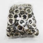 ตาไก่ เหล็ก ขนาด 19.5 mm (32) บรรจุ 100 ชุด สีนิเกิ้ล