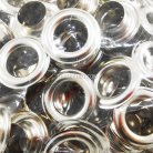 ตาไก่ เหล็ก ขนาด 16 mm (30) บรรจุ 100 ชุด สีนิเกิ้ล รูป 2